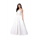 Střih Burda číslo 6776 korzetové svatební šaty se spodničkou, plesové šaty