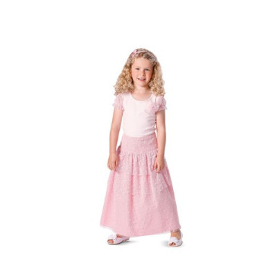 Střih Burda číslo 9442 dětská jednoduchá sukně, tylová sukně