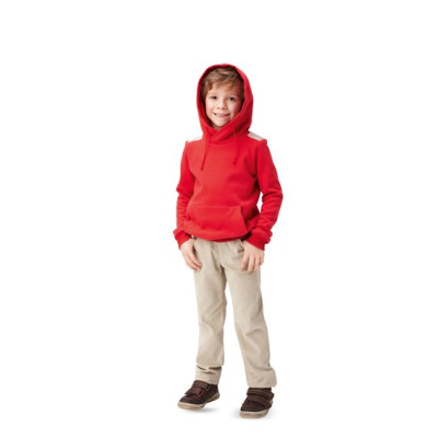 Střih Burda číslo 9407 jednoduchá dětská mikina, svetr