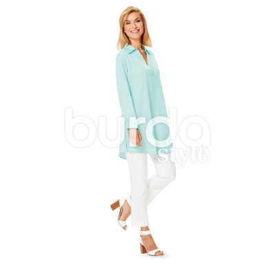 Střih Burda číslo 6633 tunika, volná tunika