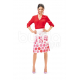Střih Burda 6682, návod na šití: áčková sukně, mini sukně, dlouhá sukně