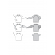 Střih Burda číslo 9346 dětské tričko, tričko s dlouhým rukávem