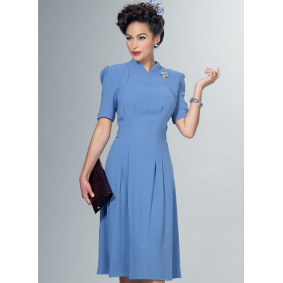 Střih Butterick 6485 Retro šaty