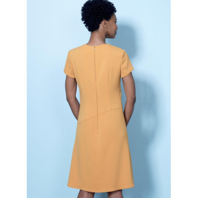 Střih Butterick 6480 áčkové šaty