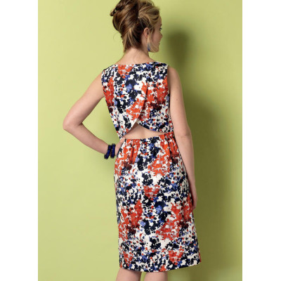 Střih Butterick 6351 šaty bez rukávů, overal