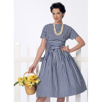 Střih Butterick 6318 Retro šaty