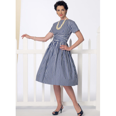 Střih Butterick 6318 Retro šaty