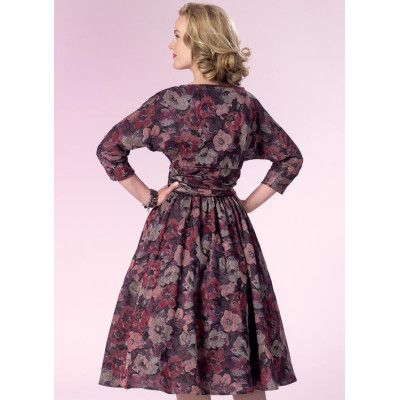 Střih Butterick 6242 Retro šaty