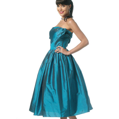Střih Butterick 5708 Retro šaty