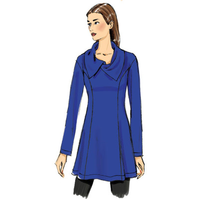 Střih Butterick 6248 tunika, rolák