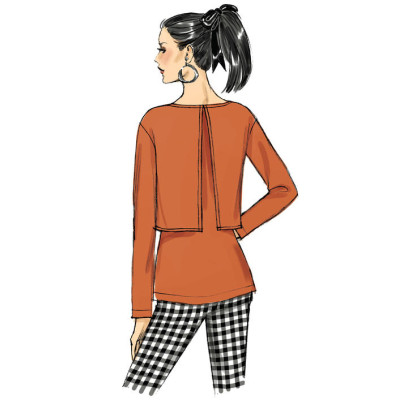 Střih Butterick 6248 tunika, rolák