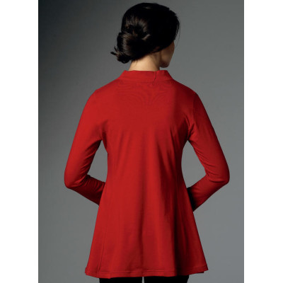 Střih Butterick 6136 tričko s dlouhým rukávem