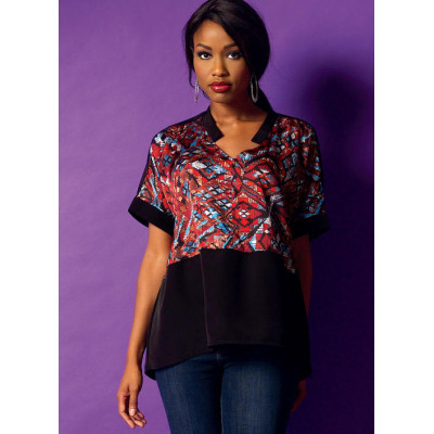 Střih Butterick 5955 volné tričko