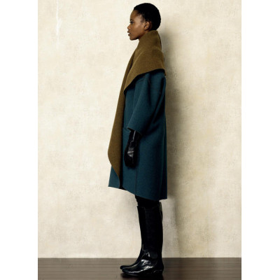 Střih Vogue 8930 zavinovací kabát