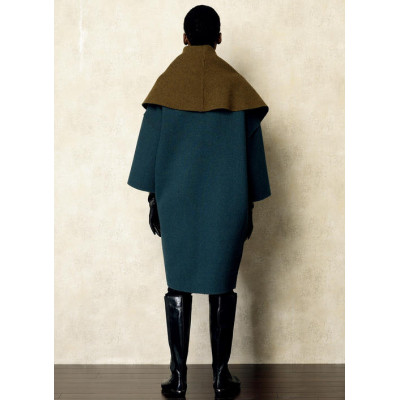 Střih Vogue 8930 zavinovací kabát