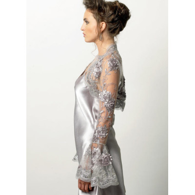 Střih Vogue 8957 bolerko (4 varianty)