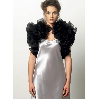 Střih Vogue 8957 bolerko (4 varianty)