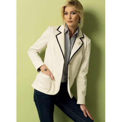 Střih Butterick 5926 sako (4 varianty)