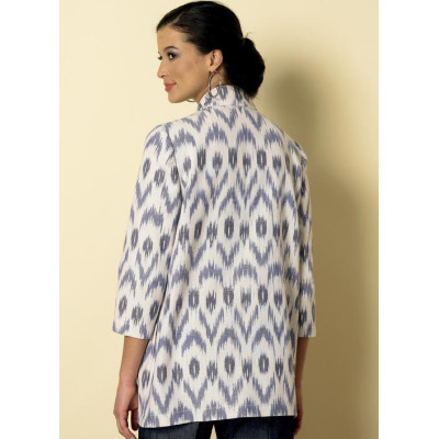 Střih Butterick 6328 sako, vesta (4 varianty)