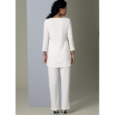 Střih Butterick 6294 košilové šaty, košile, tunika, kalhoty