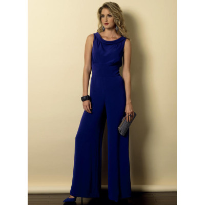 Střih Butterick 6130 šaty, kalhotové šaty, overal