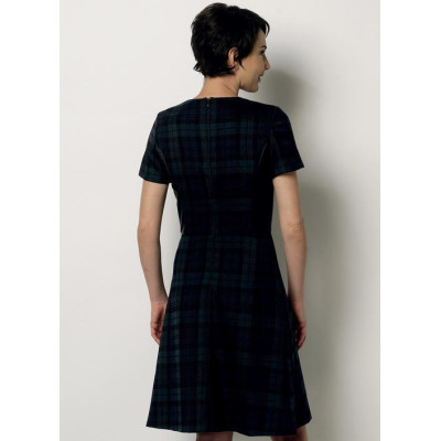 Střih Butterick 6244 kabát, áčkové šaty