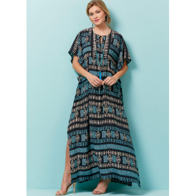 Střih Butterick 6559 letní tunika, kaftan