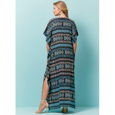 Střih Butterick 6559 letní tunika, kaftan