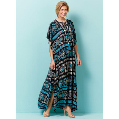 Střih Butterick 6559 letní tunika, kaftan