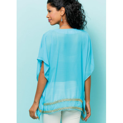 Střih Butterick 6559 letní tunika, kaftan