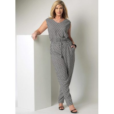 Střih Butterick 6224 overal, kimonové sako