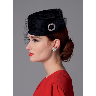 Střih Butterick 6397 historické klobouky