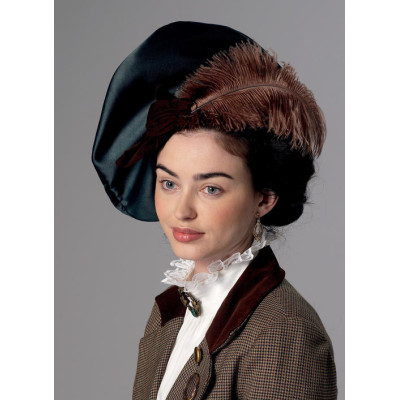 Střih Butterick 6397 historické klobouky