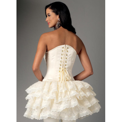 Střih Butterick 6338 šněrovací korzety