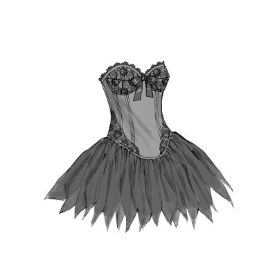 Střih Butterick 6338 šněrovací korzety