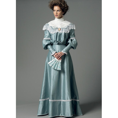 Střih Butterick 5970 šaty, přelom 18. a 19. století