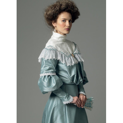 Střih Butterick 5970 šaty, přelom 18. a 19. století