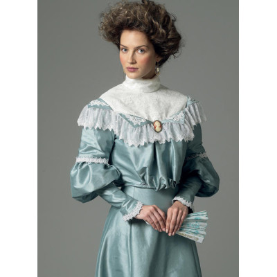 Střih Butterick 5970 šaty, přelom 18. a 19. století