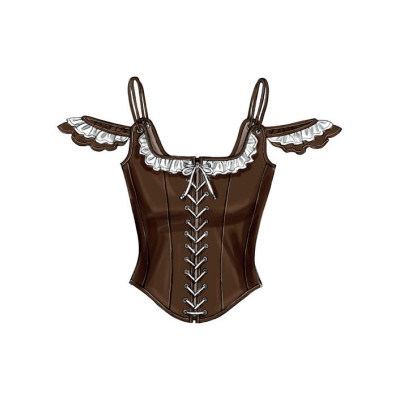 Střih Butterick 5935 šněrovací korzet