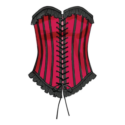 Střih Butterick 5662 šněrovací korzet