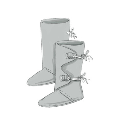 Střih Butterick 5233 obuv k historickým kostýmům