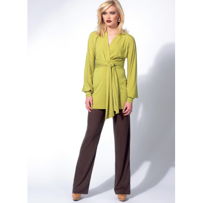 Střih Vogue 8825 šaty, tunika, kalhoty