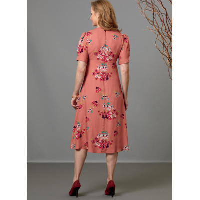 Střih Butterick 6586 empírové šaty