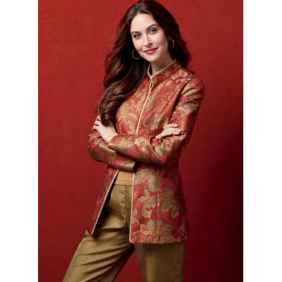 Střih Butterick 6602 sako, kabátek