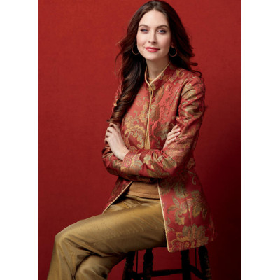 Střih Butterick 6602 sako, kabátek