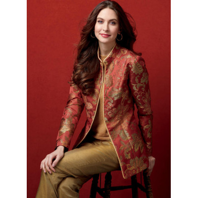 Střih Butterick 6602 sako, kabátek