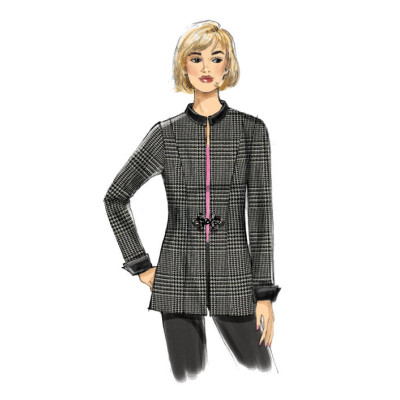 Střih Butterick 6602 sako, kabátek