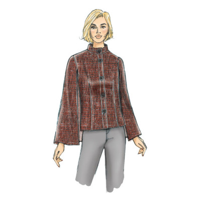 Střih Butterick 6603 plášť (4 varianty)