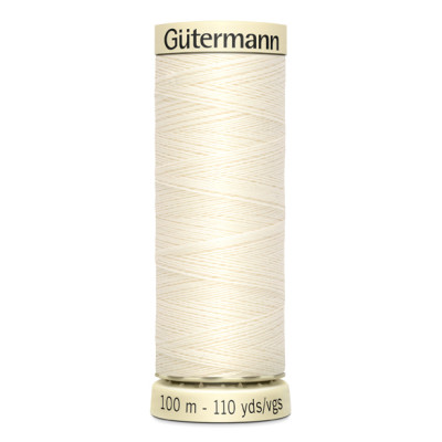 800 BÍLÁ Univerzální šicí nit Gütermann 100% PES