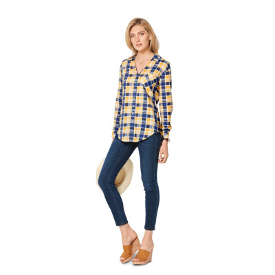 Střih Burda číslo 6326 halenka, košile